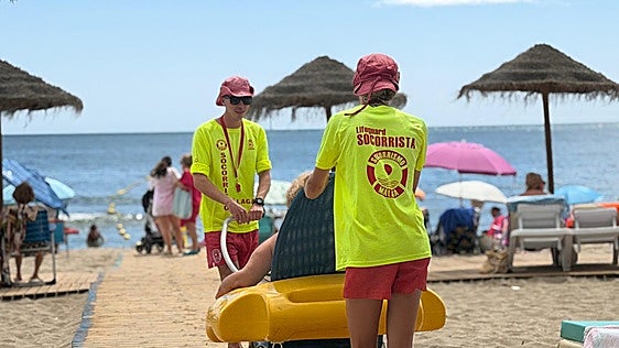 Fuengirola accessible beaches welcome almost 8,000 users this summer