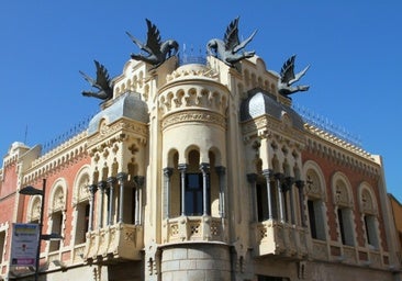 House of dragons in Ceuta.