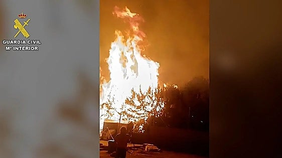 Toledo town resident arrested for setting fire to two burglars' homes