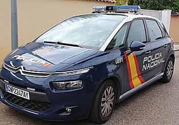 Archive photo of a National Police car in Spain.