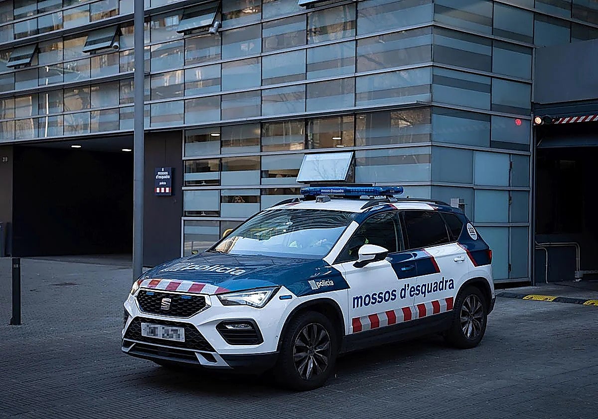 A car of the Mossos d'Esquadra police in Catalonia.