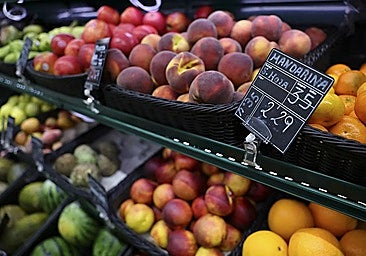 Fruit in a Spanish supermarket.