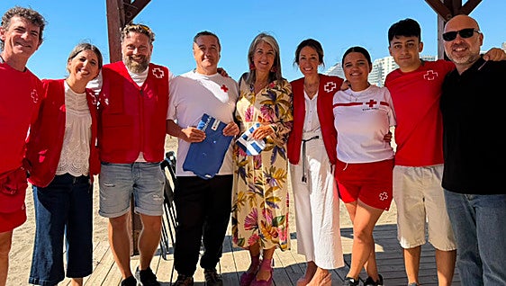 Accessible beach programme helps dozens enjoy summer in Benalmádena