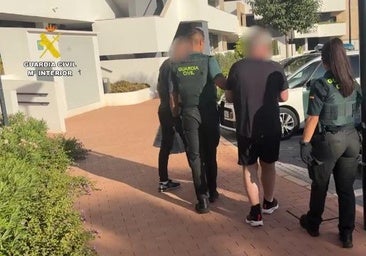 The arrest was made in Orihuela Costa, Alicante.