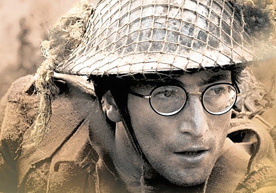 Lennon's image in the film.
