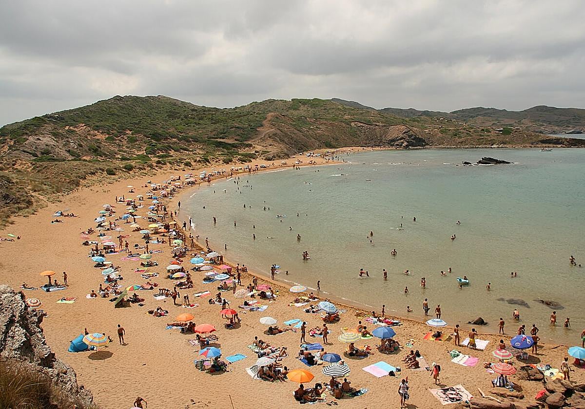 Cavalleria Beach - the scene of the tragedy