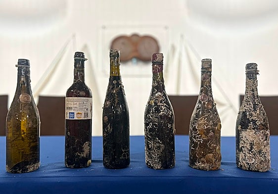 University of Malaga analyses 160 bottles of wine after five months under the sea