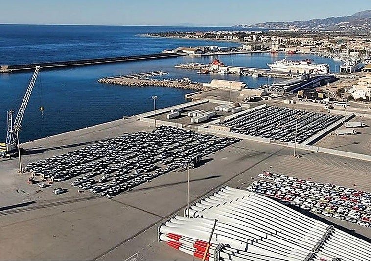 The port of Motril.