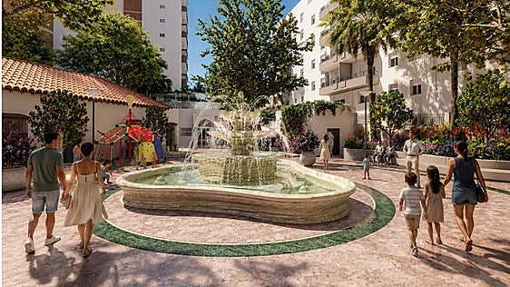 Estepona continues its transformation with the redevelopment of Plaza Fuerzas Armadas and its surroundings