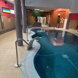 The indoor swimming pool in Alhaurín.