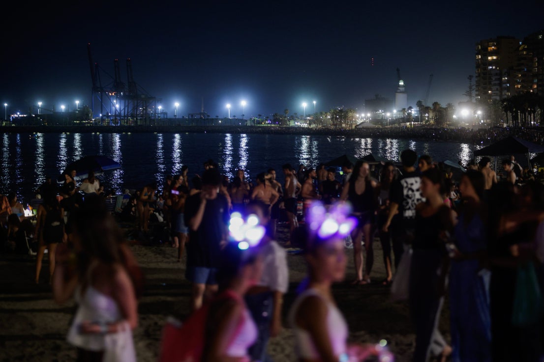 Fireworks and drones signal start of Malaga fair