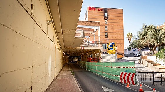 Malaga's Ibis hotel ready for two-month-long demolition
