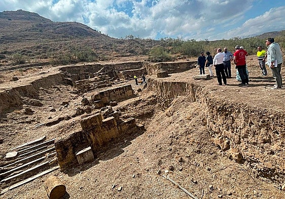 Archaeological remains at Singilia Barba, where work is planned to conserve and protect the site and improve access to make it easier for visitors to explore.