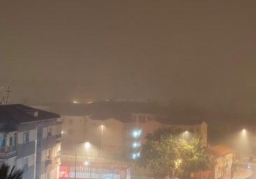 Malaga province wakes up covered in blanket of sea fog
