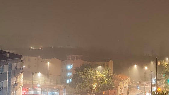 Malaga province wakes up covered in blanket of sea fog
