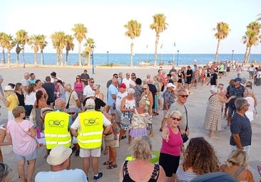 Independence movement in Orihuela Costa.