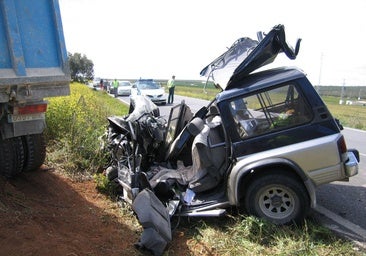 A serious road accident has occurred on a minor road in Málaga.