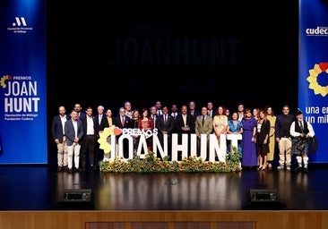 Group photo of the award winners in Malaga.