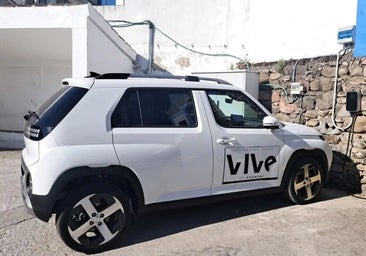 The electric car used in Tolox’s rural car-sharing scheme.