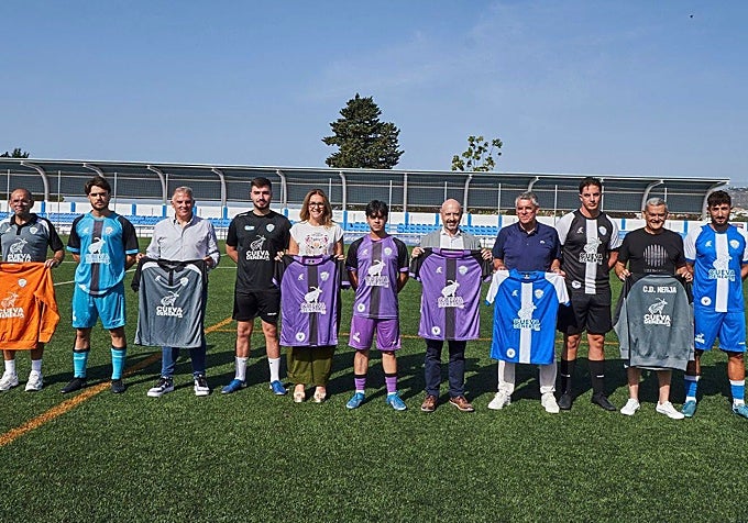 Rivas, second from the left, in a photo taken in early September last year.
