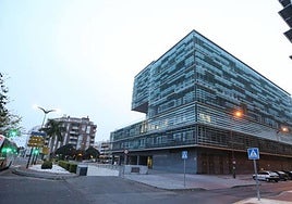 The building housing the urban planning department in Malaga.