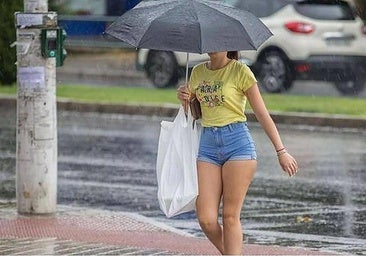 Andalusian weather changes with arrival of 'dana', rain and storms in three provinces
