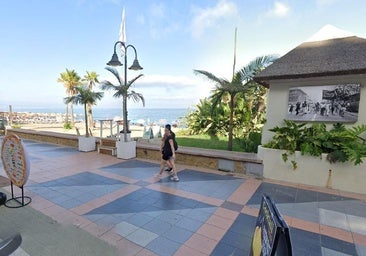 The area in Torremolinos where the events took place on Sunday.