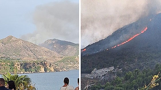 Nerja declares Tuesday wildfire stabilised