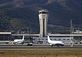 File photo of Malaga Airport.