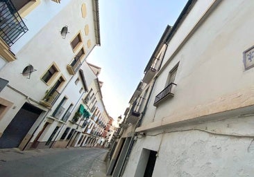 Calle San Pedro in Antequera, where the house in which the young woman died is located.