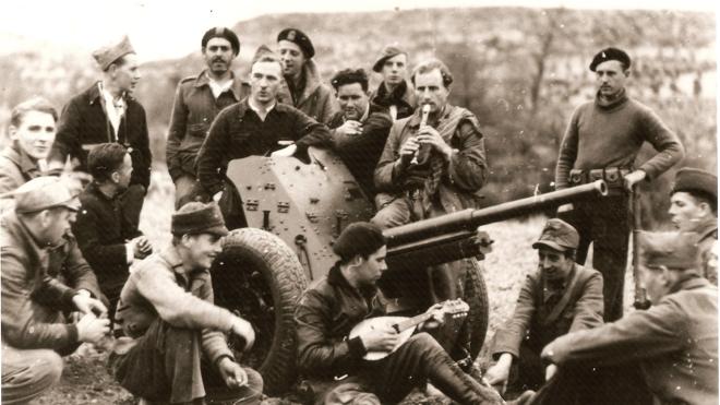 Lee was one of hundreds from around the world who joined the International Brigades in their fight against fascism.