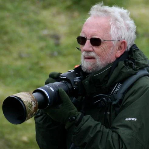 Andy Paterson on a recent birding expedition.