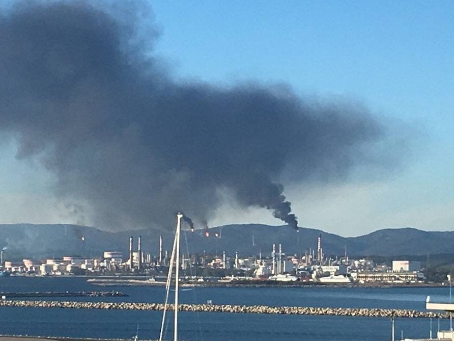 The problem was reportedly due to an electrical fault.