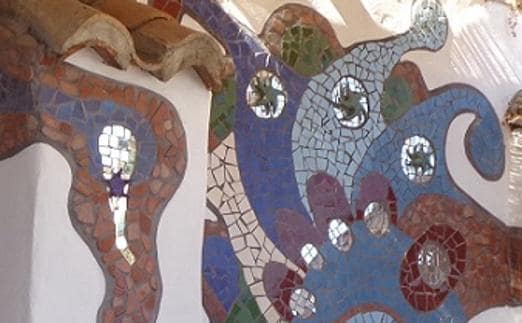Anna Barbara Lenzin's mosaic work