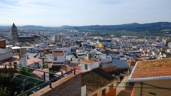 View of Vélez-Málaga.