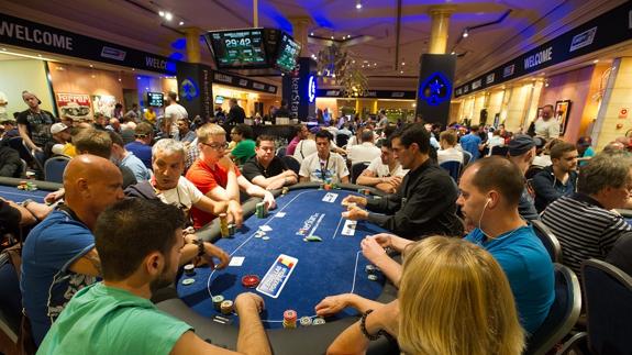A poker game in Marbella Casino