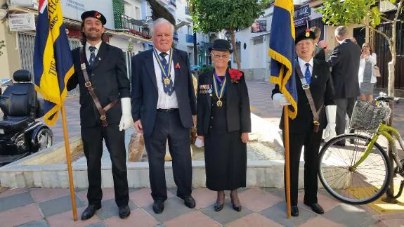 RBL Mijas Costa held their service in the Salon Varieties Theatre.