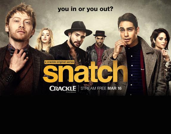 Rupert Grint (left), stars in ‘Snatch’, which is set in the underworld.