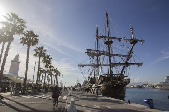 The Galeón Andalucía is one of the Nao Victoria Foundation's classic sailing ships.