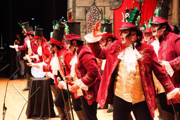 Satirical song routines are a major part of carnival events in Andalucía.