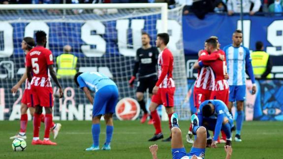 Early Griezmann goal sends Malaga one step closer to the drop