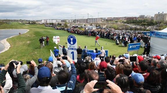A record number of people went to watch the Spanish Open.