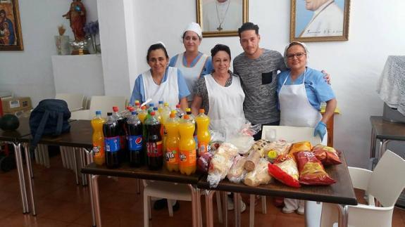 Emaús serves 200 people every day in Torremolinos.