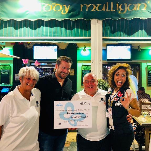 Fundraising horse racing night for butterfly children