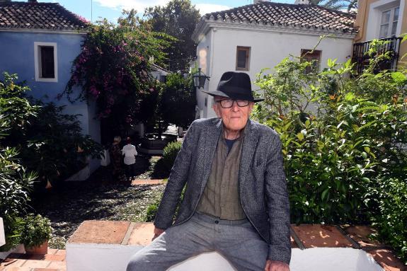 Donald Gray, at La Virginia in Marbella.