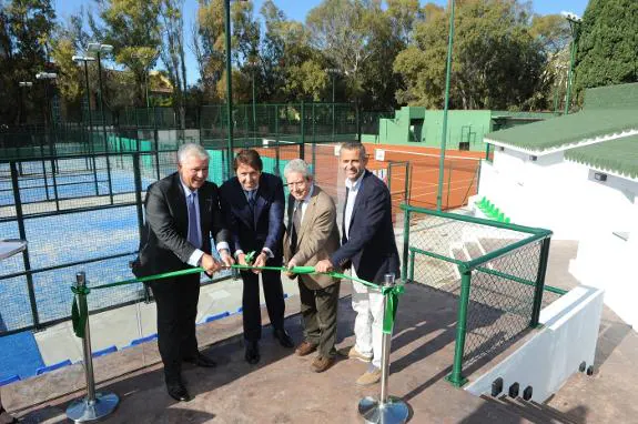 Los Monteros reopens its legendary tennis club
