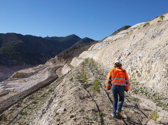 Archive image of the quarry at Alhaurín de la Torre. 