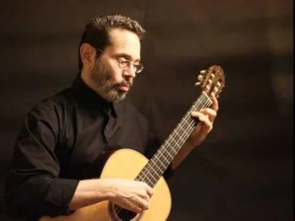 Cuban composer, guitarist and conductor Leo Brouwer.