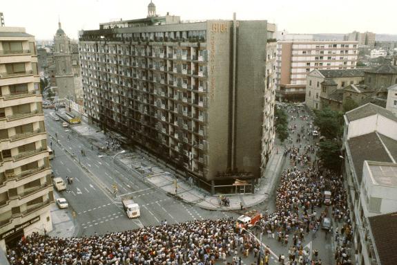 12 July 1979: Dozens die in hotel blaze in Zaragoza