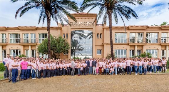 CLC staff at the company's headquarters in Mijas Costa.